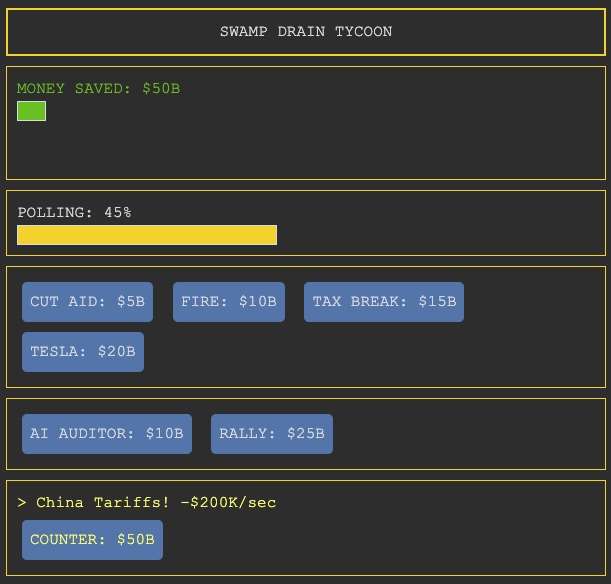 Swamp Drain Tycoon